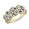 Rings | Blue Nile Double Twist Pav Diamond Ring In 18K Yellow Gold (1 Ct. Tw.)