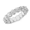 Women'S Rings | Blue Nile Selene Diamond Eternity Ring In 14K White Gold (5 Ct. Tw.)