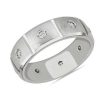 Men'S Rings | Blue Nile Bold Diamond Eternity Ring In 18K White Gold (7 Mm, 1/2 Ct. Tw.)