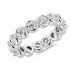 Women'S Rings | Blue Nile Bezel-Set Diamond Eternity Ring In 14K White Gold (2 Ct. Tw.)