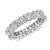 Women'S Rings | Blue Nile Radiant Cut Diamond Eternity Ring In 14K White Gold (4 Ct. Tw.)