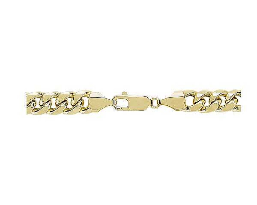 Bracelets | Blue Nile 8" Miami Cuban Link Bracelet In 14K Yellow Gold (9.3 Mm)