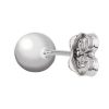 Earrings | Blue Nile Bead Ball Stud Earrings In 14K White Gold (6Mm)