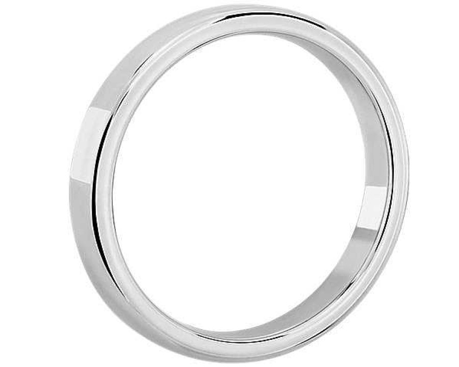 Women'S Rings | Blue Nile Skyline Comfort Fit Wedding Ring In Platinum (3Mm)