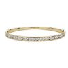 Bracelets | Blue Nile Lab Grown Diamond Channel-Set Bangle Bracelet In 14K Yellow Gold (3 Ct. Tw.)