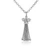 Necklaces | Blue Nile Bee Tassel Necklace In Sterling Silver