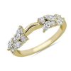 Women'S Rings | Blue Nile Romantic Marquise Wrap Diamond Ring In 14K Yellow Gold (5/8 Ct. Tw.)