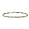 Bracelets | Blue Nile 8.75" Men'S Diamond Cut Square Franco Bracelet In 14K Yellow Gold (4.4 Mm)