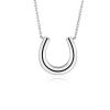 Necklaces | Blue Nile 18" Lucky Horseshoe Necklace In Sterling Silver (1 Mm)