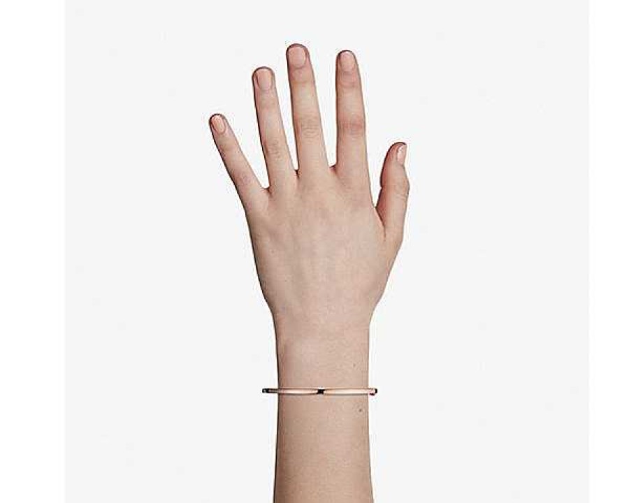 Bracelets | Blue Nile Squared Bangle In 14K Italian Rose Gold (4Mm)