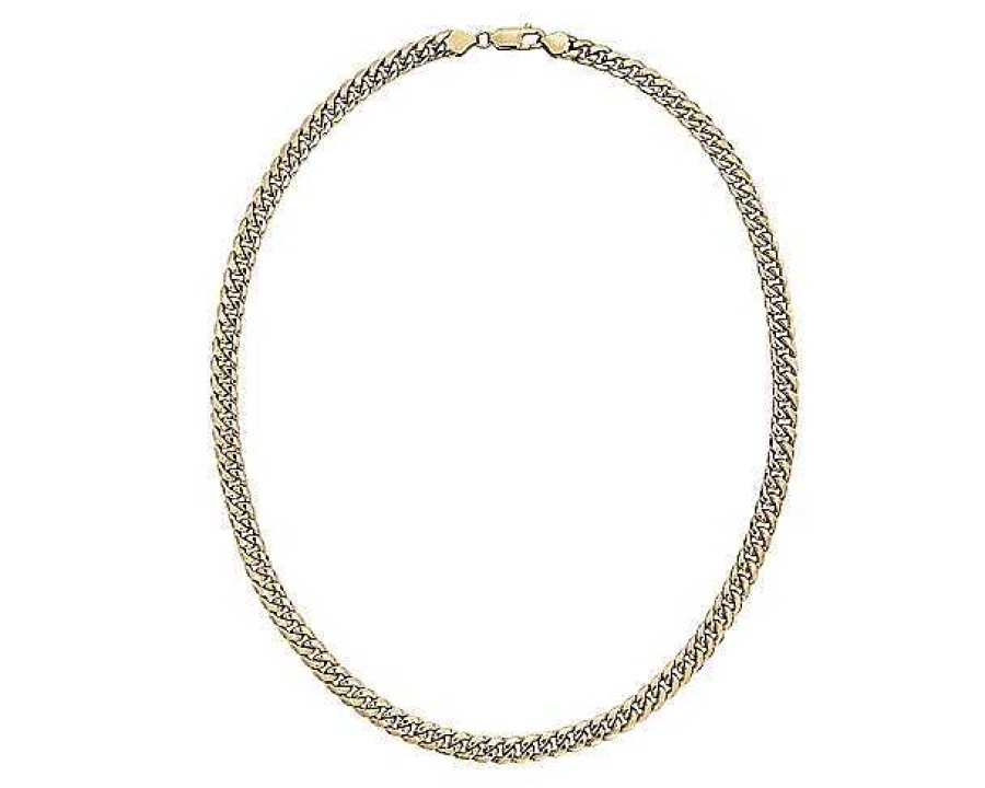 Necklaces | Blue Nile 22" Miami Cuban Chain In 14K Yellow Gold (7 Mm)