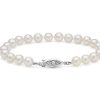 Bracelets | Blue Nile Premier Akoya Cultured Pearl And Diamond Bracelet In 18K White Gold (7.0-7.5Mm)