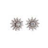 Earrings | Blue Nile Sunburst Diamond Stud Earrings In 14K Rose Gold (1 Ct. Tw.)