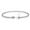 Bracelets | Blue Nile Floating Diamond Tennis Bracelet In 14K White Gold (7 Ct. Tw.)