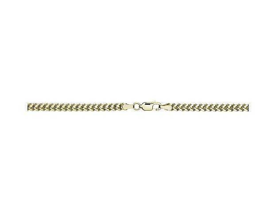 Necklaces | Blue Nile 18" Franco Chain In 14K Yellow Gold (2.5 Mm)