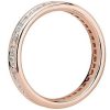 Women'S Rings | Blue Nile Channel Set Princess-Cut Diamond Eternity Ring In 18K Rose Gold (1 Ct. Tw.)