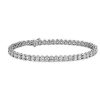 Bracelets | Blue Nile Oval Diamond Tennis Bracelet In 14K White Gold (12 Ct. Tw.)