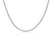 Necklaces | Blue Nile Diamond Two Prong Eternity Necklace In 14K White Gold (7 Ct. Tw.)