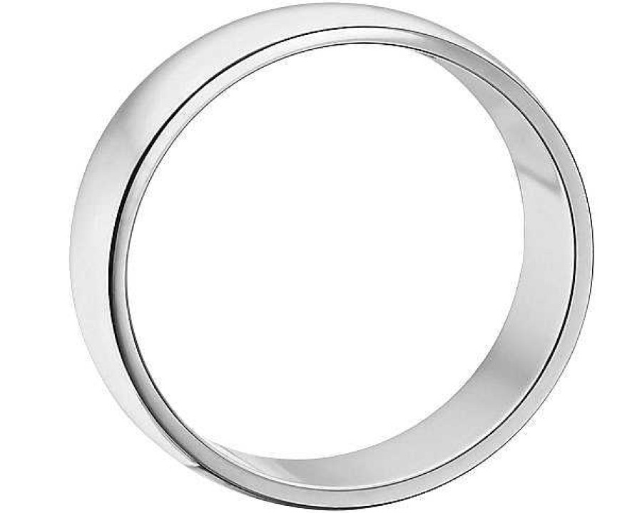 Men'S Rings | Blue Nile Classic Wedding Ring In 14K White Gold (6Mm)