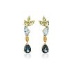 Earrings | Blue Nile Mixed Shape Drop Earrings In 14K Yellow Gold