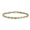 Bracelets | Blue Nile 8" Rope Chain Bracelet In 14K Yellow Gold (6 Mm)