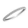 Rings | Blue Nile Riviera Pav Diamond Ring In 14K White Gold (1/6 Ct. Tw.)