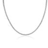 Necklaces | Blue Nile Lab Grown Diamond Tennis Necklace In 14K White Gold (10 Ct. Tw.)