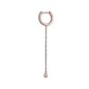 Earrings | Blue Nile Diamond Mini Drop Earrings In 14K Rose Gold (1/10 Ct. Tw.)