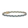 Bracelets | Blue Nile London And Swiss Blue Topaz, Marquise And Round Bracelet In 14K Yellow Gold