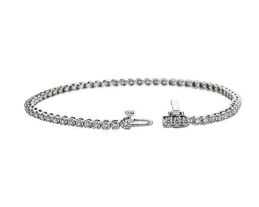 Bracelets | Blue Nile Premier Diamond Tennis Bracelet In Platinum (2 Ct. Tw.)