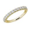 Women'S Rings | Blue Nile Tessere Diamond Anniversary Ring In 14K Yellow Gold (1/2 Ct. Tw.)