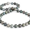 Necklaces | Blue Nile Multi-Color Tahitian Cultured Pearl Necklace In 18K White Gold (8.0-10.5Mm)