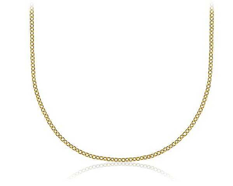 Necklaces | Blue Nile 20" Cable Chain In 14K Yellow Gold (1.15Mm)