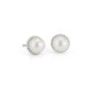 Earrings | Blue Nile Freshwater Cultured Pearl Rope Earrings In Sterling Silver (7Mm)