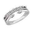 Rings | Blue Nile Open Stacked Diamond Ring In 18K White Gold (1/3 Ct. Tw.)