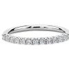 Women'S Rings | Blue Nile Luna Diamond Ring In 14K White Gold (1/4 Ct. Tw.)