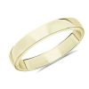 Men'S Rings | Blue Nile Skyline Comfort Fit Wedding Ring In 14K Yellow Gold (4Mm)