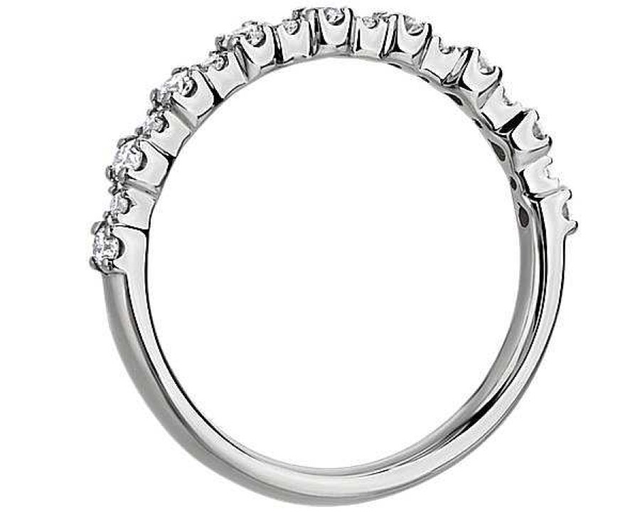 Rings | Blue Nile Capri Diamond Ring In 14K White Gold (1/4 Ct. Tw.)